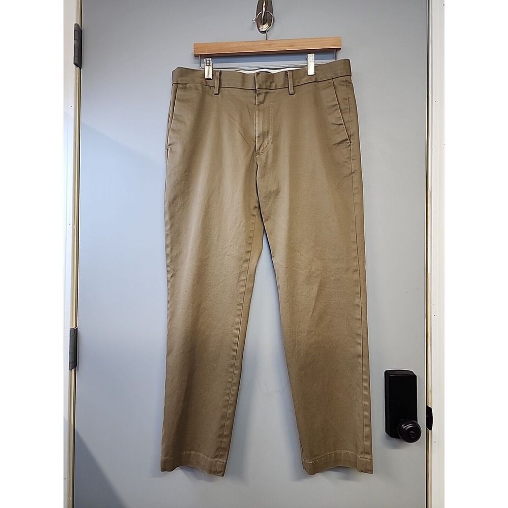 Kenneth Cole Golf Pants Men's 34 x 31 Beige Khaki Casual Lightweight Nylon Sport
